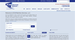 Desktop Screenshot of ecmmaritime.com